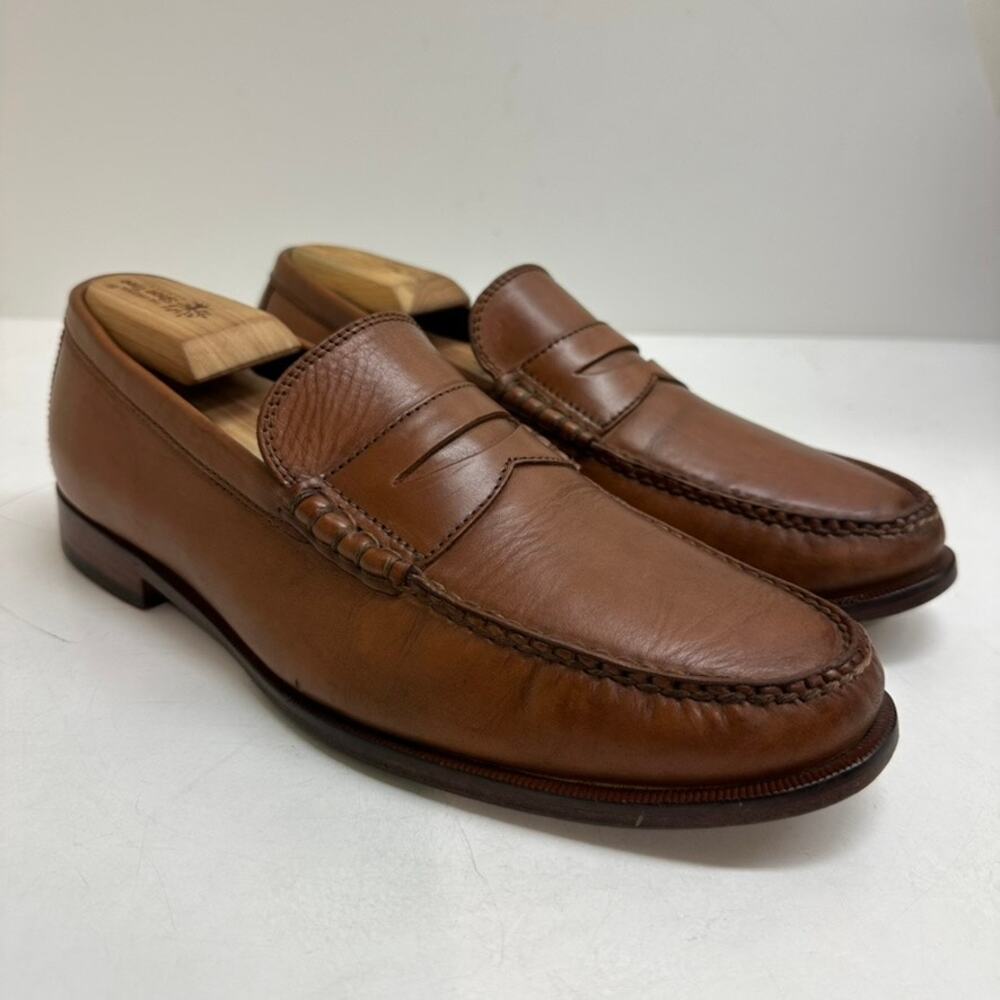 Cole Haan Tan Leather Loafers